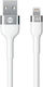 Forever Regular USB-A la Cablu Lightning 100W Alb 1m