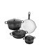 Carl Schmidt Sohn Xanten Premium Set de vase de gătit din fontă 4buc