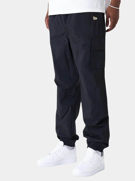 New Era Cargo Παντελόνι Φόρμας με Λάστιχο Black