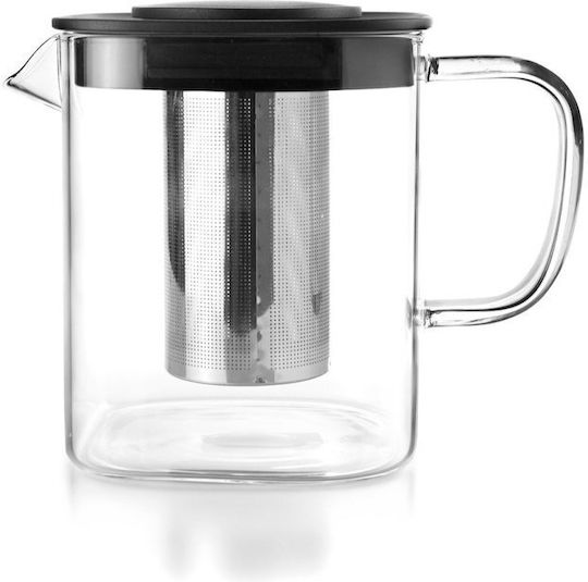 Ibili Teekanne mit Filter Rostfreier Stahl Silber
