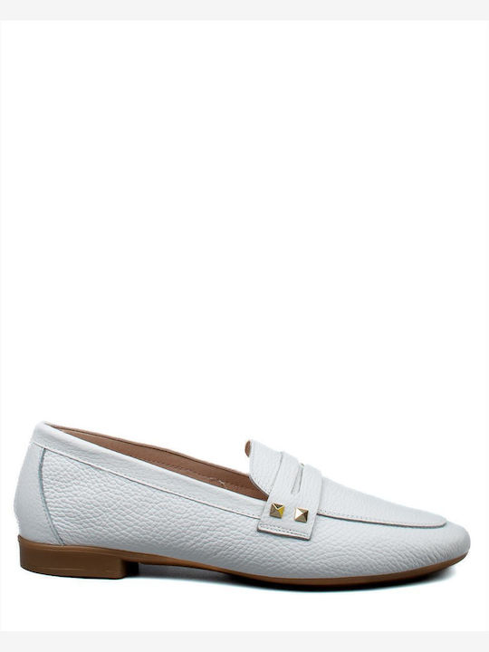 Sante Women's Loafers in White Color