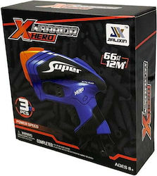 Παιδικό όπλο εκτοξευτής με 3 σφαίρες Hero X - Toy gun Παιδικό όπλο εκτοξευτής με 3 σφαίρες Hero X - Toy gun