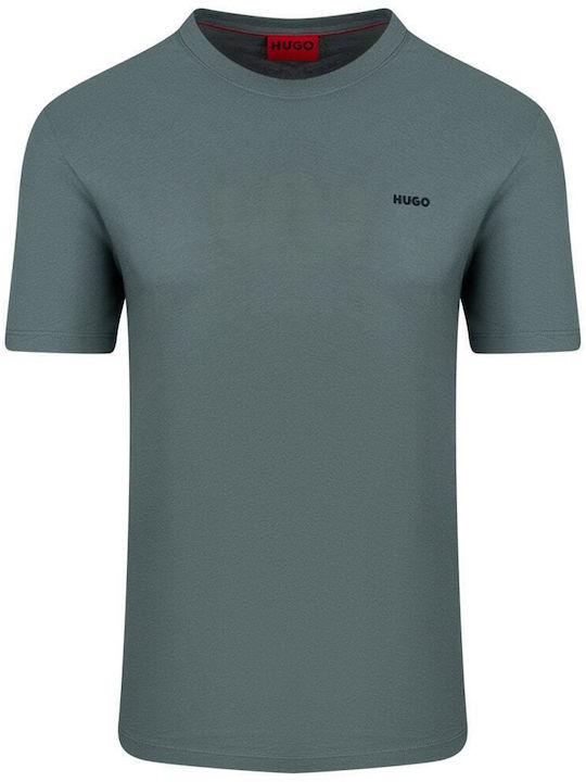 Hugo Boss T-shirt Bărbătesc cu Mânecă Scurtă Green