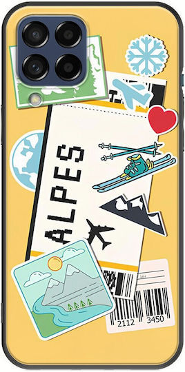 Ticket To Alpes Back Cover Σιλικόνης Πολύχρωμο (Galaxy M53 5G)