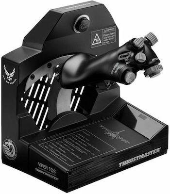 Thrustmaster Throttle Quadrant System Viper Tqs Джойстик Проводник Съвместим с Компютър