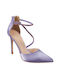 Elenross Purple Heels with Strap