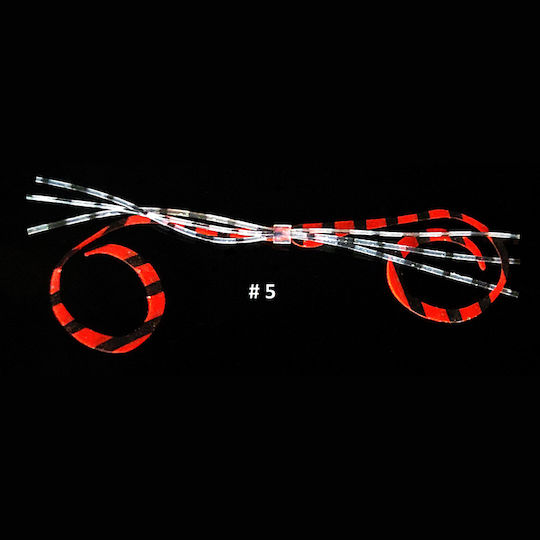 Pregio Replacement Skirt for Fishing No5 Set of 2 Pieces Black Colour 5
