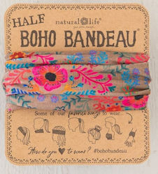 Natural Life Bandana pentru Păr Multicoloră 1buc