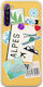 Ticket To Alpes Back Cover Silicon Multicolor (Redmi Note 8 2021)