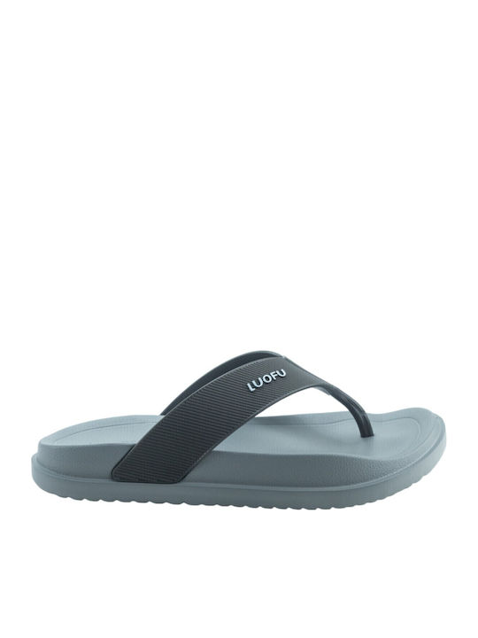 Luofu Ανδρικά Flip Flops Γκρι