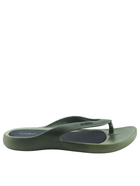 Luofu Ανδρικά Flip Flops Πράσινα