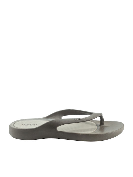 Luofu Ανδρικά Flip Flops Μπεζ