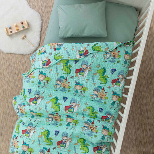 Borea Cotton Baby Quilt Knight Π-8 110x140cm Veraman
