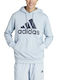 Essentials French Terry Big Logo Суитшърт с Качулка Blue