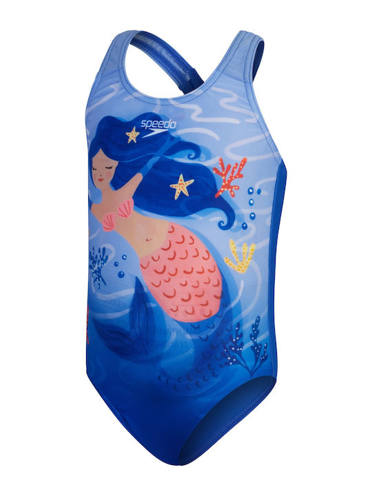 Speedo Kinder Badeanzug Blue/pink