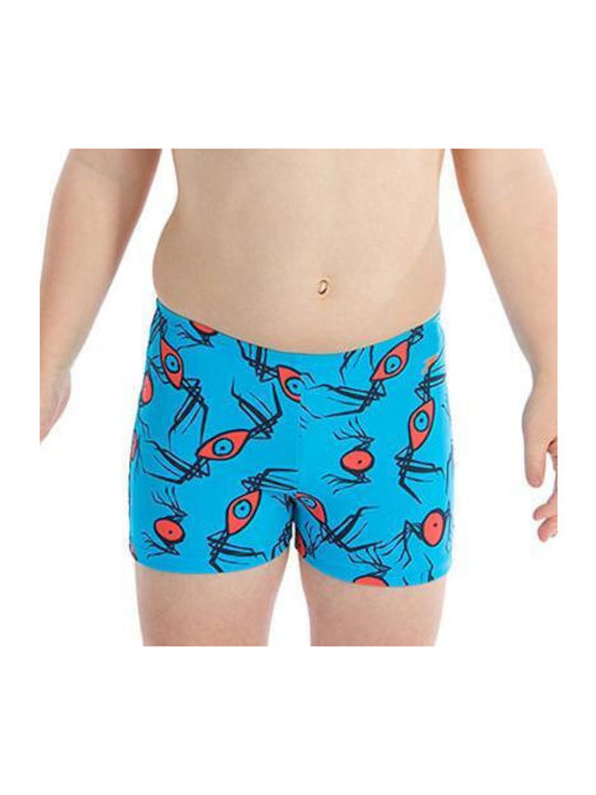 Speedo Kinder Badebekleidung Badeshorts Essential Allover Aquashort Navy/orange