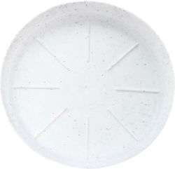 11027001 Round Plate Pot Granite