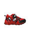 Marvel Comics Kids Sneakers with Lights Red