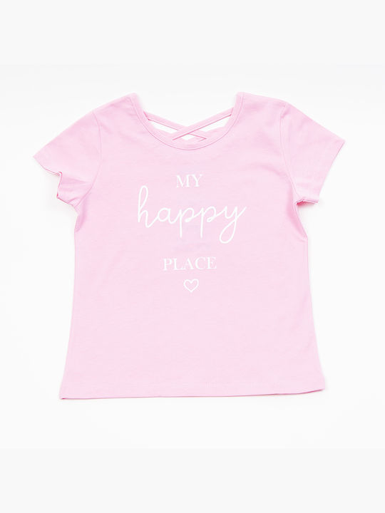 Trax Kids Blouse Short Sleeve Pink