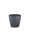 Lechuza Classico Eco Αυτοποτιζόμενη Γλάστρα Πλαστική Grey 42x42x39.5εκ.