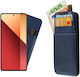 Idol 1991 Wallet Δερμάτινο / Σιλικόνης / Δερματίνης Μπλε (Redmi Note 13 Pro 5G / Poco X6)