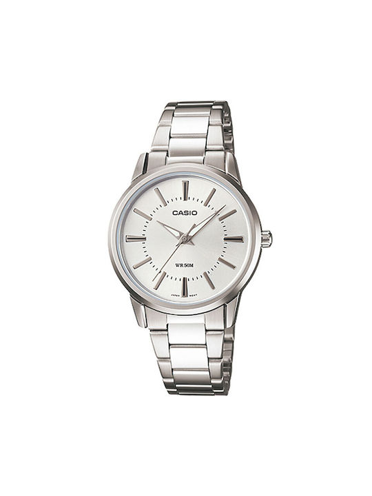 Casio Women's Watch 30mm Battery with Silver St...