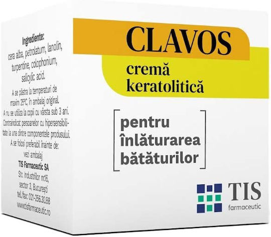 Clavos 4 g Nail Strengthening Cream for the Removal of Clavos Whiskers