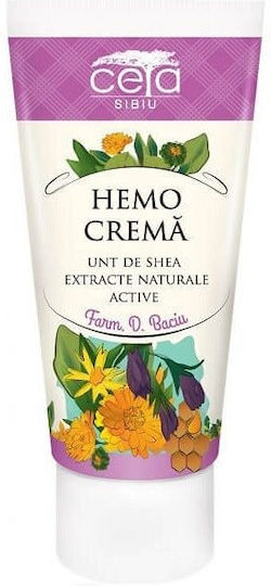 Crema Hemo cu Unt de Shea și Extracte Naturale Active Ceta Sibiu 50 ml