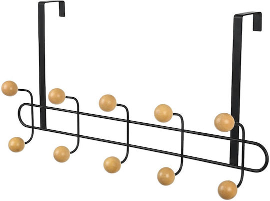 Kremastra Pentru Uși Metalică 52x7.5x23cm 10 Poziții Neagră