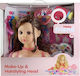 Amo Toys Prieten Fericit - Păpușă Machiaj - Brunetă (804012) Jucărie