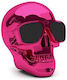 Sunglasses Skull Head Ηχείο Bluetooth Φούξια
