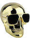 Sunglasses Skull Head Ηχείο Bluetooth Χρυσό