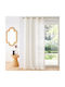 La Redoute Interieurs Κουρτίνα mit Grommet Weiß 350340954_10465_75 135x350cm