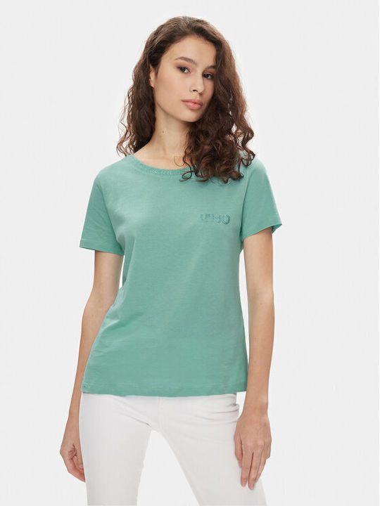 Liu Jo Γυναικείο T-shirt Πράσινο