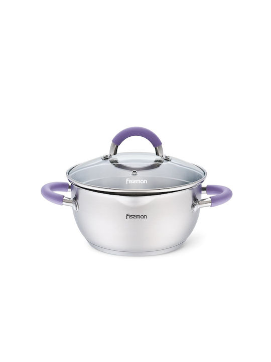Fissman Βαθιά Ανοξείδωτη Κατσαρόλα 2.5lt / 20cm
