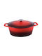 Carl Schmidt Sohn Tiefer Topf aus Gusseisen 4Es / 30cm