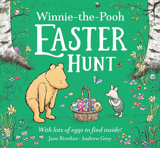 Winnie-the-pooh Easter Hunt With Lots Of Eggs To Find Inside
