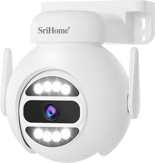Sricam SH047 IP Κάμερα Παρακολούθησης Wi-Fi Full HD+ 4MP Αδιάβροχη με Αμφίδρομη Επικοινωνία και Φακό 4mm