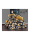 MayHome Duvet Cover Set Cotton Semi-double with Pillowcase 180x240 Floral
