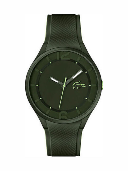Lacoste Ollie Men's Watch 44mm Battery with Brown Rubber Strap