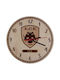 Wall Clock Wooden Ø22.5cm