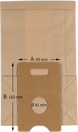Papier Staubsaugerbeutel Electrolux E8