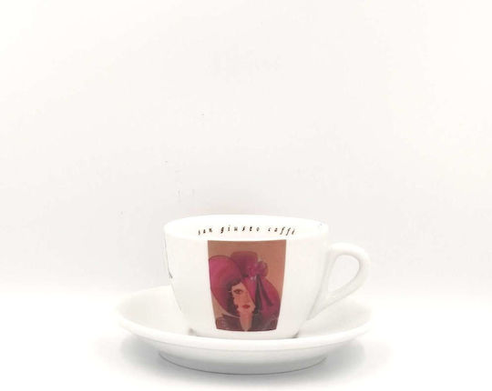 San Giusto Art San-art Tasse Cappuccino aus Porzellan Mehrfarbig