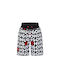 Hugo Boss Kinder Shorts/Bermudas Stoff schwarz/rot