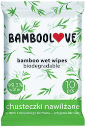 Bamboolove Течни Аксесоари За Канцеларски Почистващи Материали 10 Бройки