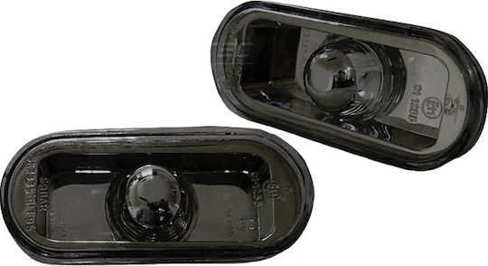 Car Side Wing Flashers for Vw Golf / Polo / Bora / Passat / Vento / Seat Ibiza / Cordoba Smoked 2 Pieces / Ca-012075