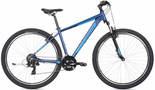 Ideal Trial Gts 29" 2024 Μπλε Mountain Bike με 21 Ταχύτητες