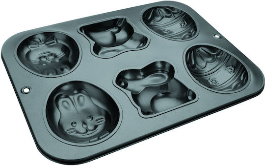 Ibili Formă de Patiserie pentru Cupcakes/Muffins din Aluminiu 26x34.5buc 1buc