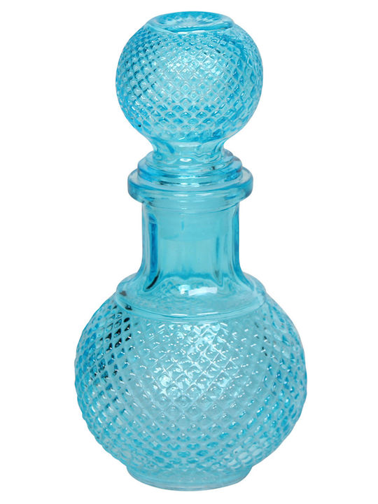 Keskor Glass Decanter with Stopper Blue 250ml