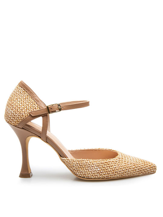 Labrini Beige Heels